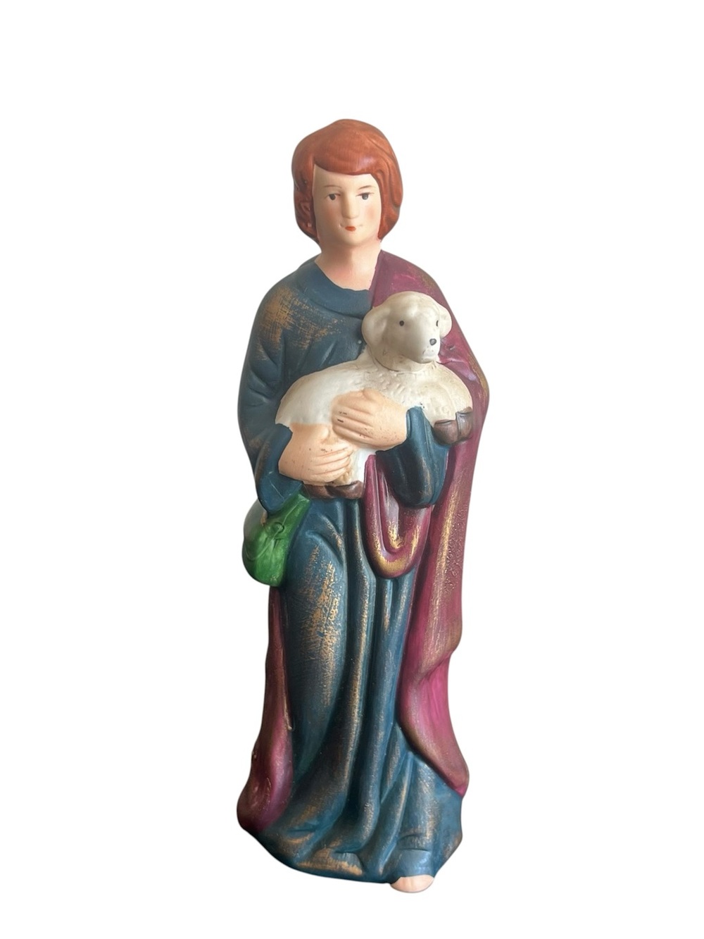 Ashland Classic Nativity Shepherd Ceramic Figurine Replacement Piece 6 Inch